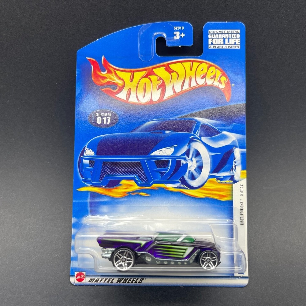 Hot Wheels First Editions Jester Purple Truck Car Diecast 1/64 Collector #017